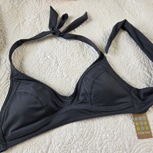Title Nine Charcoal Bikini Top